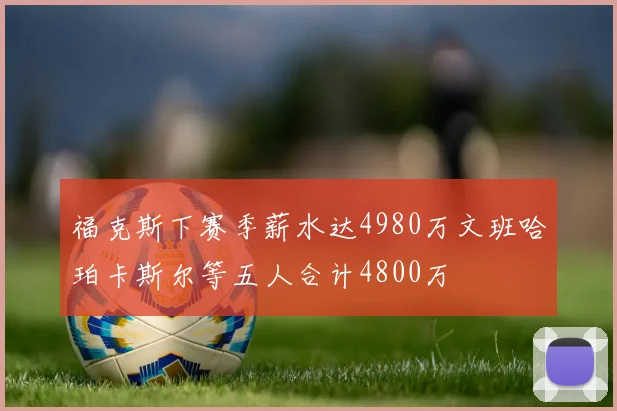 福克斯下赛季薪水达4980万文班哈珀卡斯尔等五人合计4800万